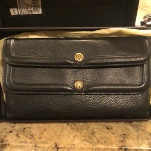 MULBERRY Smithfield Wallet, Soft Black Leather